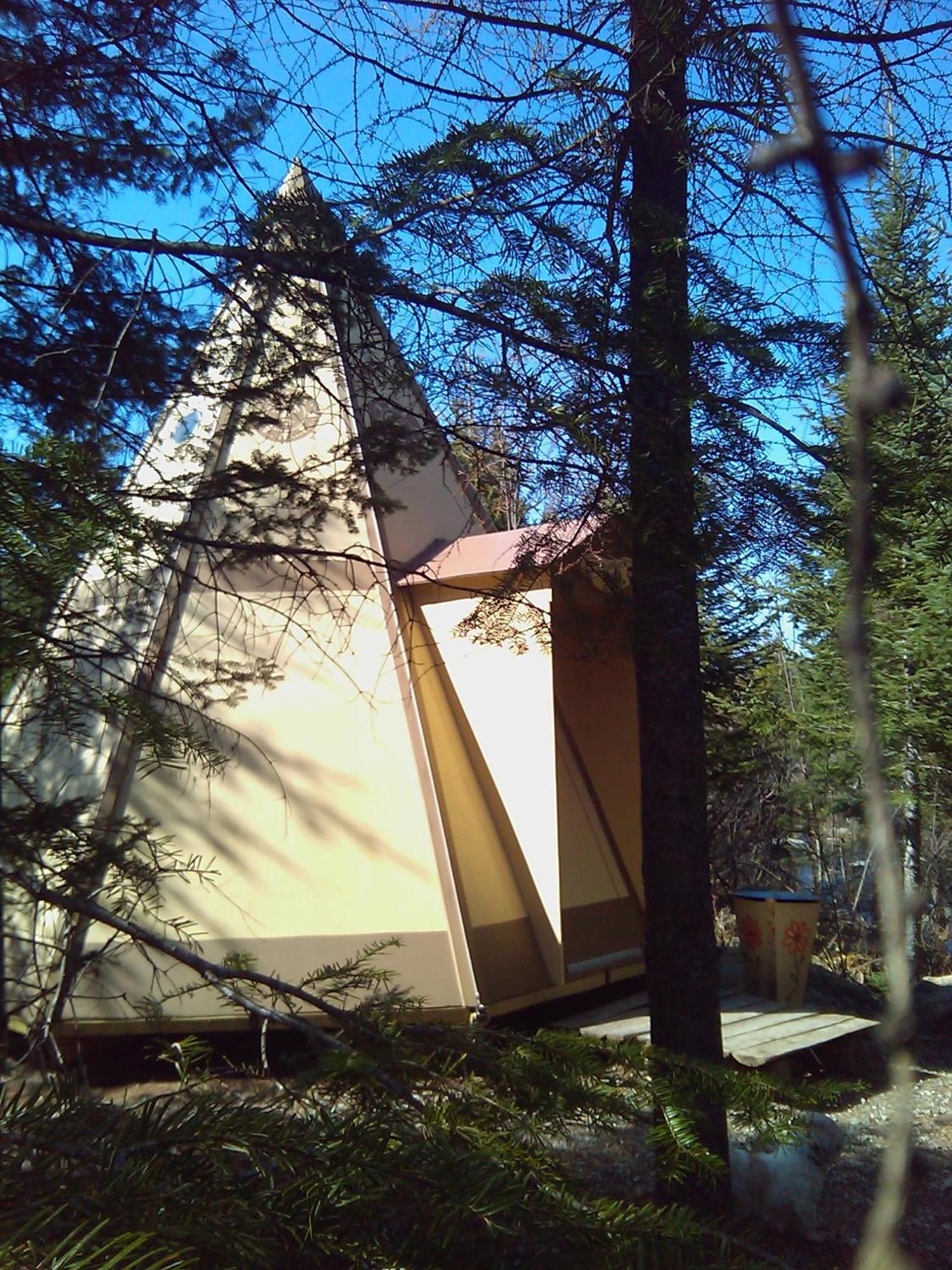 فيلا Aux Tipis De La Riviere Sauvage Saint Romain المظهر الخارجي الصورة